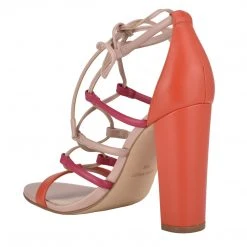 Nine West Maeko Heeled Strappy Sandals 9 Nine West Maeko Heeled Strappy Sandals