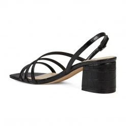 Nine West Heels Maeve Block Heel Sandals 4 Nine West Heels Maeve Block Heel Sandals