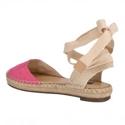 Nine West Mage Flat Ankle Wrap Espadrille Sandal Lace It Up 9 Nine West Mage Flat Ankle Wrap Espadrille Sandal Lace It Up