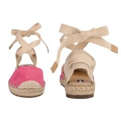 Nine West Mage Flat Ankle Wrap Espadrille Sandal Lace It Up 10 Nine West Mage Flat Ankle Wrap Espadrille Sandal Lace It Up