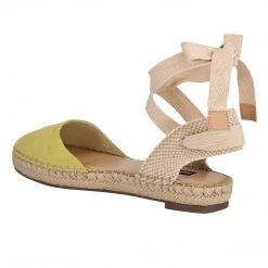 Nine West Lace It Up Mage Flat Ankle Wrap Espadrille Sandal 9 Nine West Lace It Up Mage Flat Ankle Wrap Espadrille Sandal