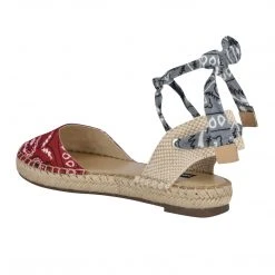 Nine West Mage Flat Ankle Wrap Espadrille Sandal Lace It Up