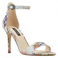 Nine West Heels Mana Ankle Strap Sandals 9 Nine West Heels Mana Ankle Strap Sandals