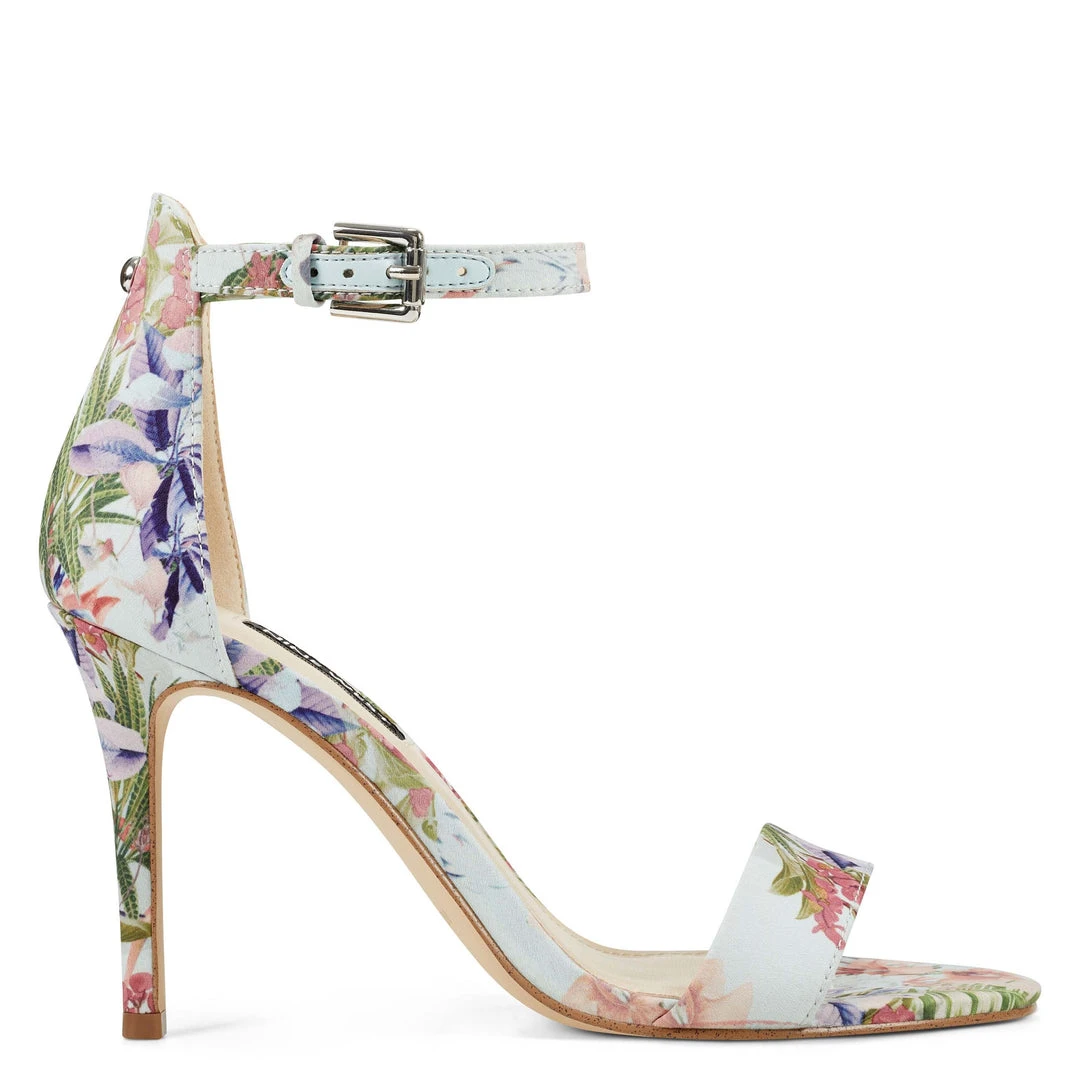 Nine West Heels Mana Ankle Strap Sandals 3 Nine West Heels Mana Ankle Strap Sandals