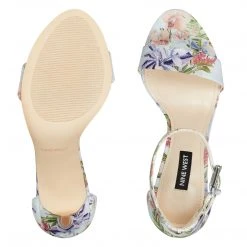 Nine West Heels Mana Ankle Strap Sandals 13 Nine West Heels Mana Ankle Strap Sandals