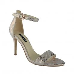 Nine West Metallic Mindset Mana Ankle Strap Sandals