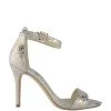 Nine West Metallic Mindset Mana Ankle Strap Sandals 2 Nine West Metallic Mindset Mana Ankle Strap Sandals