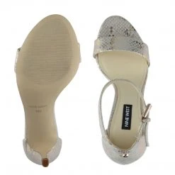 Nine West Metallic Mindset Mana Ankle Strap Sandals