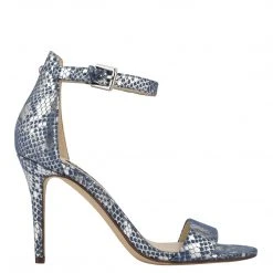 Nine West Metallic Mindset Mana Ankle Strap Sandals