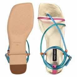 Nine West Mandie Strappy Flat Sandals