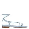 Nine West Mandie Strappy Flat Sandals Lace It Up