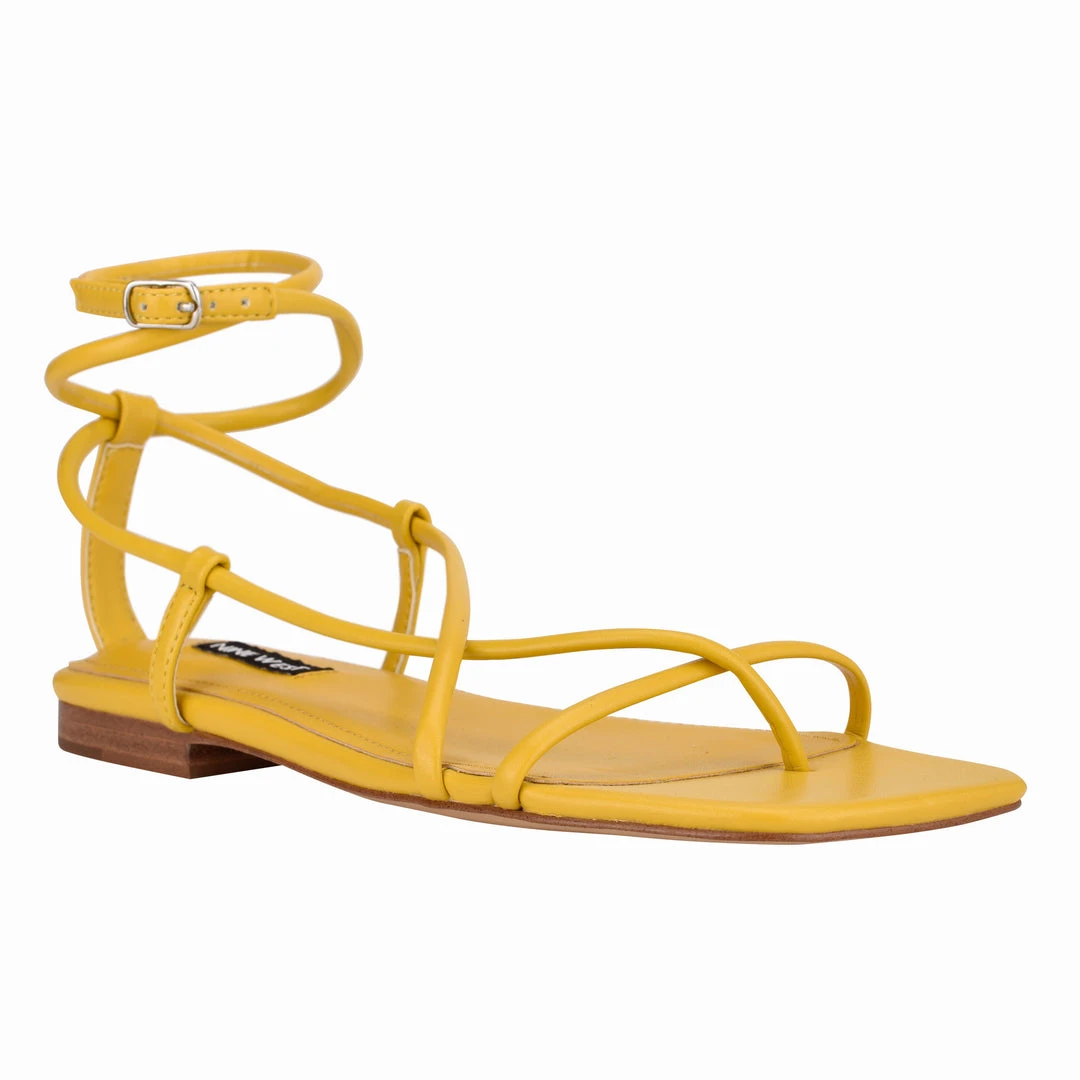 Nine West Mandie Strappy Flat Sandals Nine West Mandie Strappy Flat Sandals