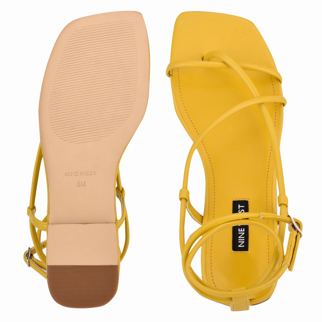 Nine West Mandie Strappy Flat Sandals Nine West Mandie Strappy Flat Sandals