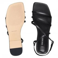 Nine West Flats Mani Strappy Flat Sandals 13 Nine West Flats Mani Strappy Flat Sandals