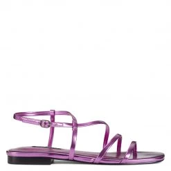 Nine West Mani Strappy Flat Sandals Flats
