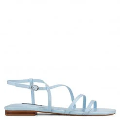 Nine West Mani Strappy Flat Sandals Flats