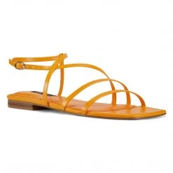 Nine West Flats Mani Strappy Flat Sandals