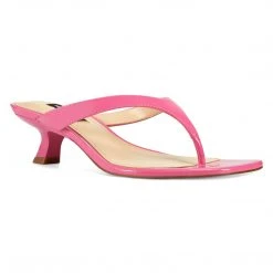 Nine West Heels Manold Heeled Thong Sandals