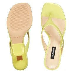 Nine West Manold Heeled Thong Sandals Heels