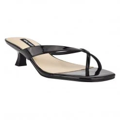 Nine West Heel Appeal Marigol Heeled Thong Sandals