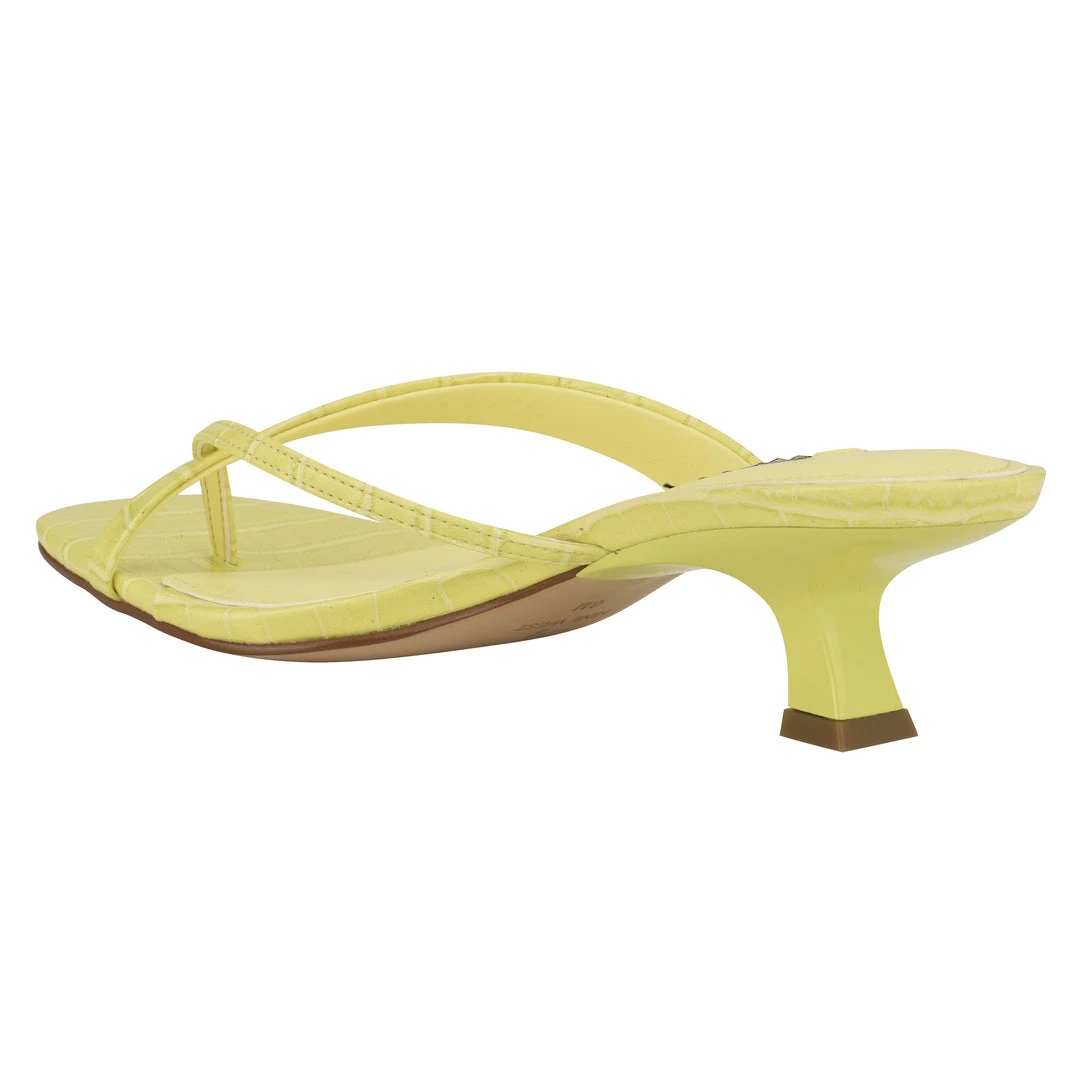 Nine West Marigol Heeled Thong Sandals Color Pop 5 Nine West Marigol Heeled Thong Sandals Color Pop