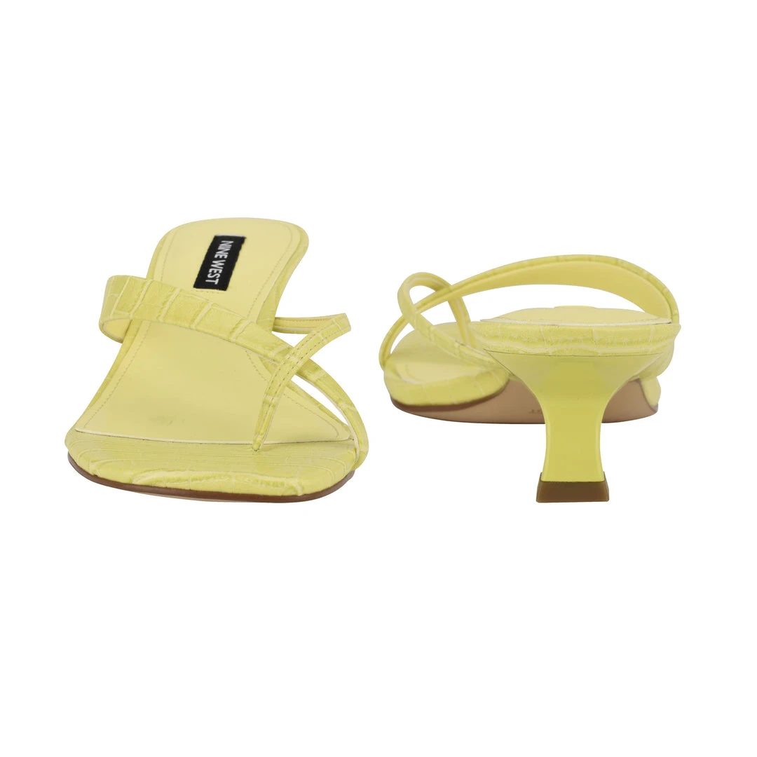 Nine West Marigol Heeled Thong Sandals Color Pop 6 Nine West Marigol Heeled Thong Sandals Color Pop