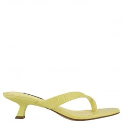 Nine West Marigol Heeled Thong Sandals Color Pop
