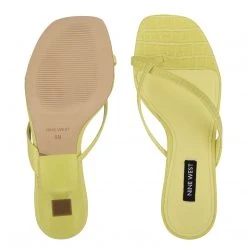 Nine West Marigol Heeled Thong Sandals Color Pop 11 Nine West Marigol Heeled Thong Sandals Color Pop