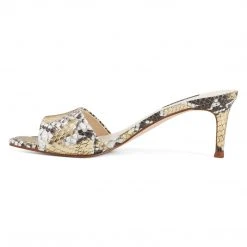 Nine West Marina Heeled Slide Sandals Heel Appeal