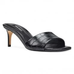 Nine West Marina Heeled Slide Sandals Heel Appeal