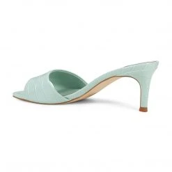 Nine West Heel Appeal Marina Heeled Slide Sandals 10 Nine West Heel Appeal Marina Heeled Slide Sandals