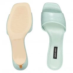 Nine West Heel Appeal Marina Heeled Slide Sandals 13 Nine West Heel Appeal Marina Heeled Slide Sandals