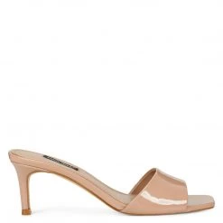 Nine West Heel Appeal Marina Heeled Slide Sandals