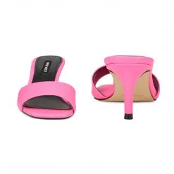 Nine West Color Pop Marina Heeled Slide Sandals