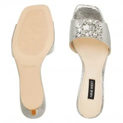 Nine West Masen Heeled Slide Sandals