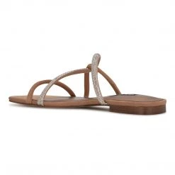 Nine West Shoes Meaa Flat Slide Sandals