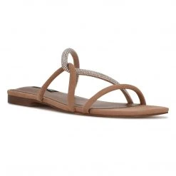 Nine West Shoes Meaa Flat Slide Sandals
