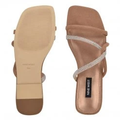Nine West Shoes Meaa Flat Slide Sandals
