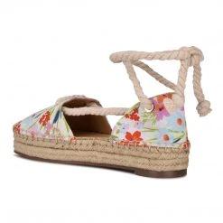 Nine West Meaks Ankle Wrap Espadrille Flats