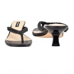 Nine West Meka Heeled Thong Sandals
