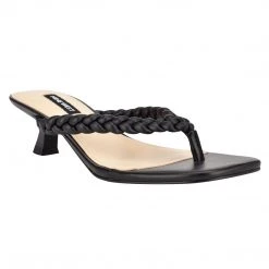 Nine West Meka Heeled Thong Sandals