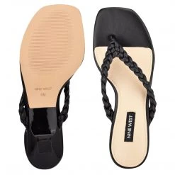 Nine West Meka Heeled Thong Sandals