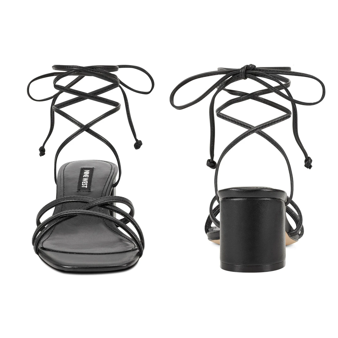 Nine West Meli Block Heel Sandals 7 Nine West Meli Block Heel Sandals