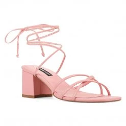 Nine West Meli Block Heel Sandals Heel Appeal