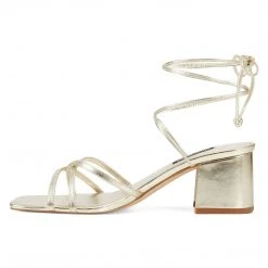 Nine West Meli Block Heel Sandals Heel Appeal