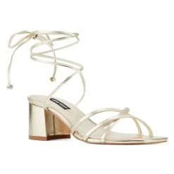Nine West Meli Block Heel Sandals Heel Appeal