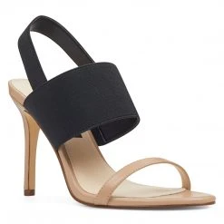 Nine West Heels Melon Open Toe Sandals 9 Nine West Heels Melon Open Toe Sandals
