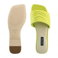 Nine West Color Pop Mends Flat Slide Sandals