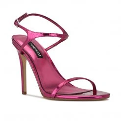 Nine West Miami Ankle Strap Sandals Y2K Revival