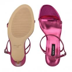 Nine West Miami Ankle Strap Sandals Y2K Revival